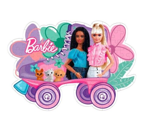 Clementoni Puzzle 104 elementy Shaped Barbie