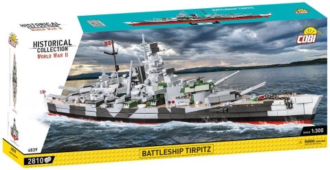 Cobi Klocki Klocki Historical Collection Battleship Tirpitz 2810 elementów