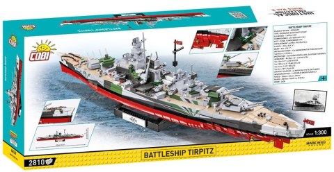 Cobi Klocki Klocki Historical Collection Battleship Tirpitz 2810 elementów