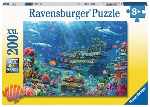 Ravensburger Polska Puzzle 200 elementów XXL Zatopiony statek