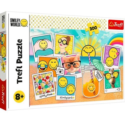 Trefl Puzzle 300 elementów Smiley na wakacjach