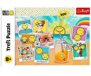 Trefl Puzzle 300 elementów Smiley na wakacjach