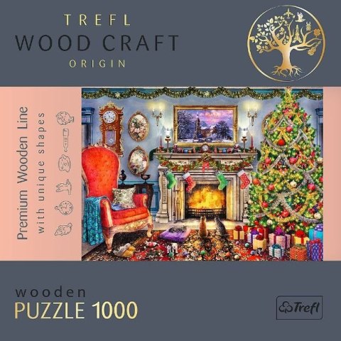 Trefl Puzzle drewniane Przy kominku 1000 elementów