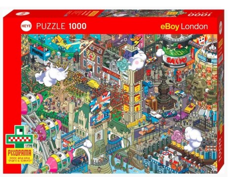 Heye Puzzle 1000 elementów Londyn - Pixorama