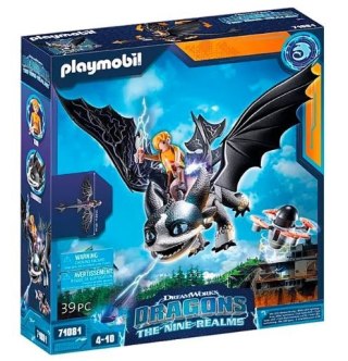 Playmobil Zestaw z figurkami Dragons 71081 Thunder & Tom