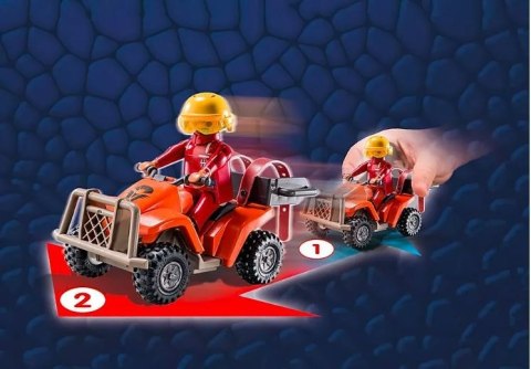 Playmobil Zestaw z figurkami Dragons 71085 Icaris Quad & Phil