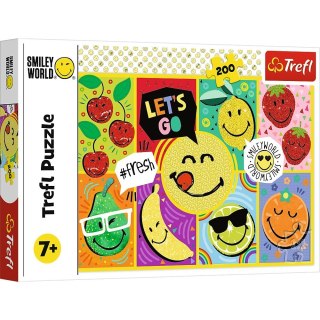 Trefl Puzzle 200 elementów Wesoły Smiley