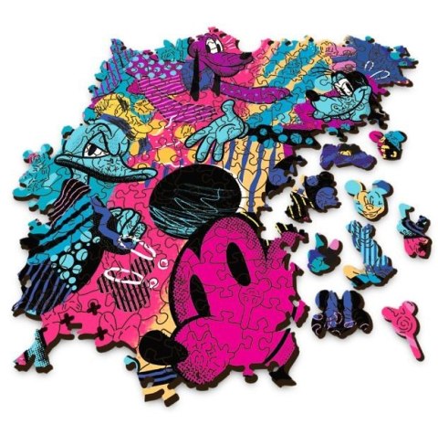 Trefl Puzzle drewniane Myszka Mickey 500 elementów