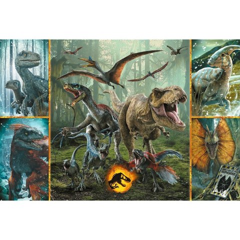 Trefl Puzzle 160 elementów XL Niezwykłe dinozaury Jurassic World