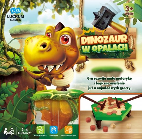 LUCRUM GAMES Gra Dinozaur w opałach