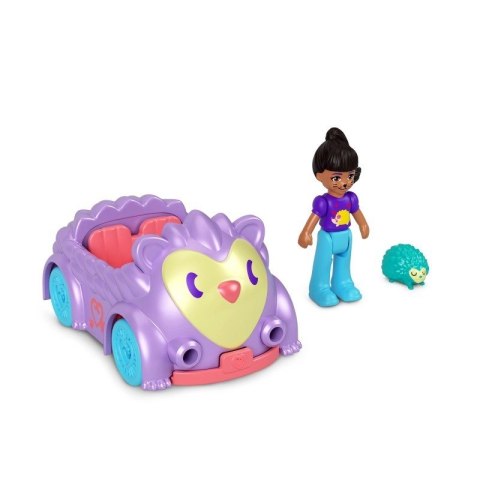 Mattel Figurki Polly Pocket Pollyville Autko Jeż