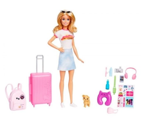 Mattel Lalka Barbie Malibu w podróży