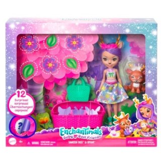 Mattel Zestaw z niespodziankami, Danessa Deer Enchantimals