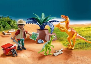 Playmobil Klocki Dinos 70108 Skrzyneczka Odkrywca dinozaurów