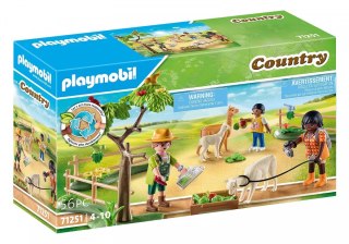 Playmobil Zestaw Country 71251 Wędrówka z alpakami