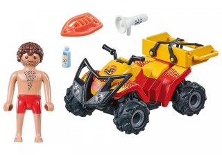 Playmobil Zestaw z figurką City Action 71 040 Quad ratownika