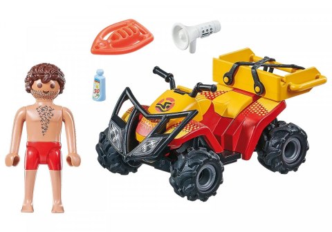 Playmobil Zestaw z figurką City Action 71 040 Quad ratownika