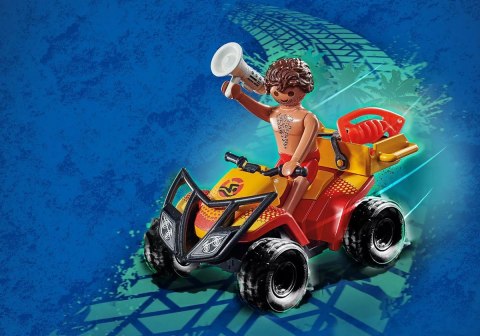 Playmobil Zestaw z figurką City Action 71 040 Quad ratownika