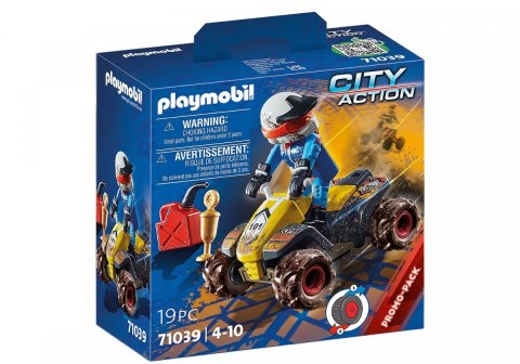 Playmobil Zestaw z figurką City Action 71039 Quad offroadowy