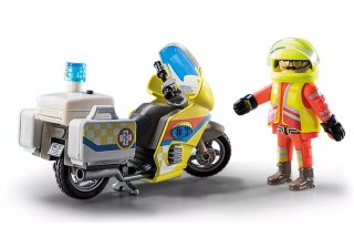 Playmobil Zestaw z figurką City Life 71205 Motor ratunkowy ze światłem