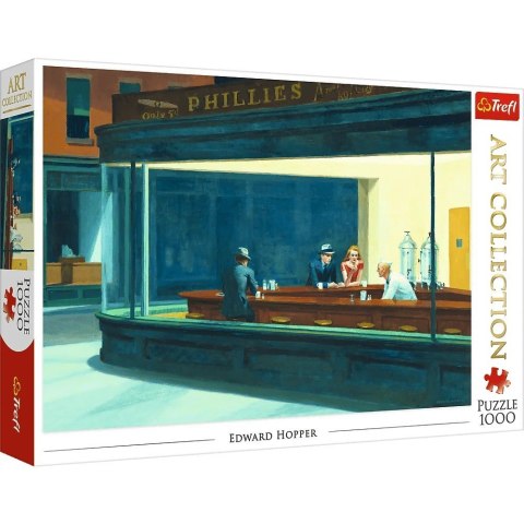 Trefl Puzzle 1000 elementów Art Collection Nocne marki Edward Hopper