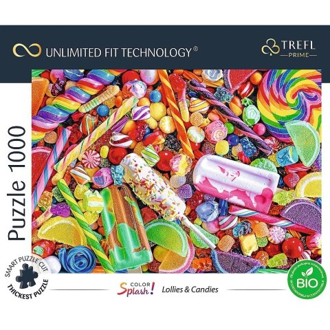 Trefl Puzzle 1000 elementów UFT Color Splash Cukierki