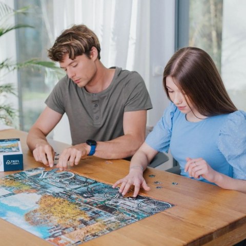 Trefl Puzzle 1000 elementów UFT Jesień w Amsterdamie