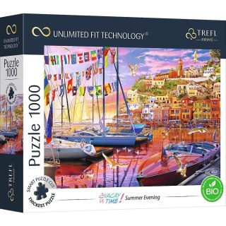 Trefl Puzzle 1000 elementów UFT Port o zachodzie słońca