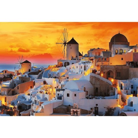 Trefl Puzzle 1500 elementów UFT Zachód słońca, Oia Santorini