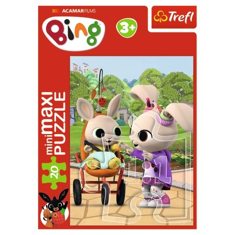 Trefl Puzzle 20 elementów miniMaxi Przyjaciele, Bing