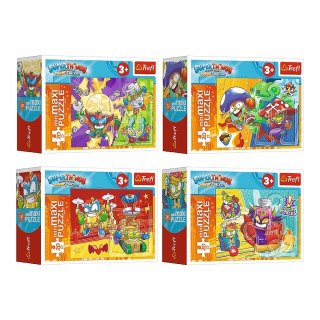 Trefl Puzzle 20 elementów miniMaxi Tajna akcja Magic Box Super Things