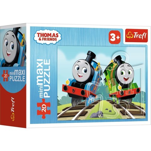 Trefl Puzzle 20 elementów miniMaxi Z Tomkiem jest wesoło, Tomek i Przyjaciele