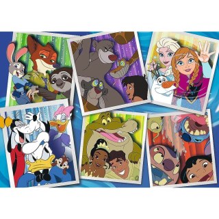 Trefl Puzzle 200 elementów Bohaterowie Disney