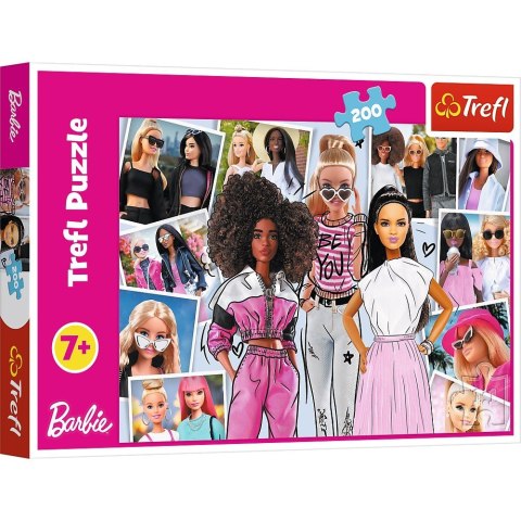 Trefl Puzzle 200 elementów W świecie Barbie