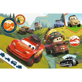 Trefl Puzzle 24 elementy Maxi Wesołe auta Disney Cars 3