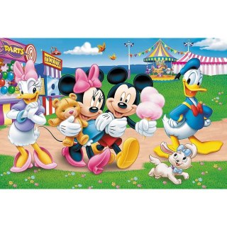 Trefl Puzzle 24 elementy SUPER MAXI Mickey w wesołym miasteczku