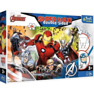 Trefl Puzzle 24 elementy SUPER MAXI Silni Avengersi