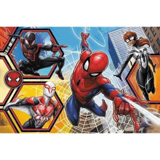 Trefl Puzzle 24 elementy SUPER MAXI Spiderman wyrusza do akcji