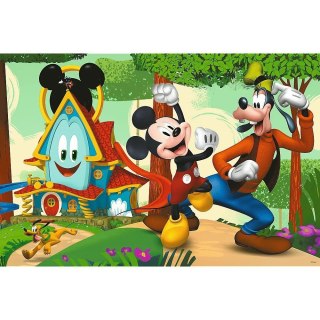 Trefl Puzzle 24 elementy SUPER MAXI Wesoły Domek i przyjaciele, Mickey