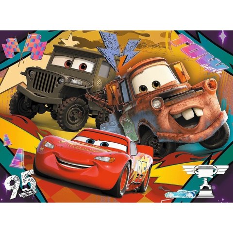 Trefl Puzzle 30 elementów Rozpędzone samochody Disney Auta 3