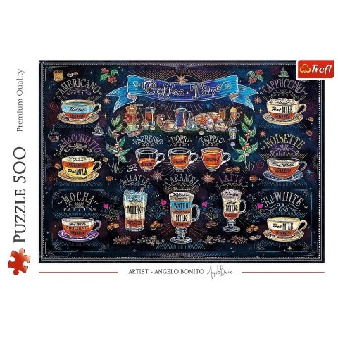 Trefl Puzzle 500 elementów Czas na kawę