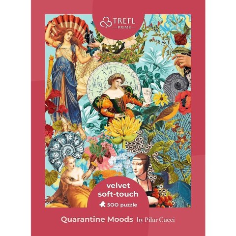 Trefl Puzzle 500 elementów UFT VELVET Quarantine Mood