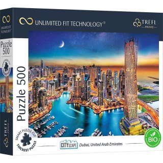 Trefl Puzzle 500 elementów UFT Widok miasta Dubai