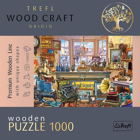 Trefl Puzzle drewniane 1000 elementów Sklep z antykami