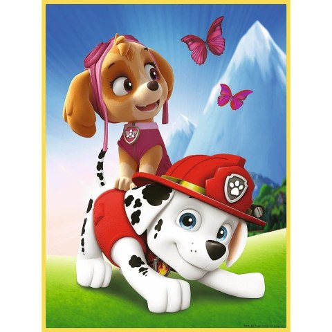 Trefl Układanka Baby MAXI 2x10 elementów elementów Drużyna Paw Patrol