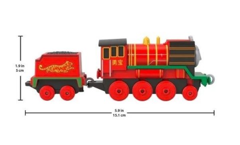 Fisher Price Lokomotywa duża metalowa Tomek i Przyjaciele, Yong Bao