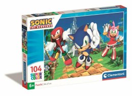 Clementoni Puzzle 104 elementów Sonic