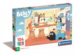 Clementoni Puzzle 104 elementy Bluey