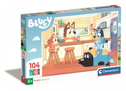 Clementoni Puzzle 104 elementy Bluey