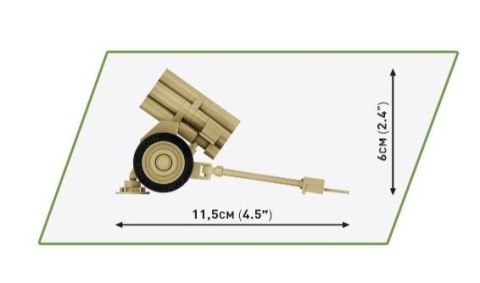 Cobi Klocki Klocki 15 cm Nebelwerfer 41